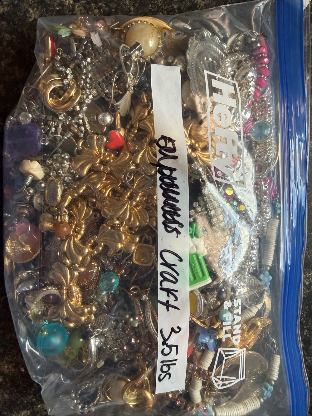 3.5 pounds craft jewelry
